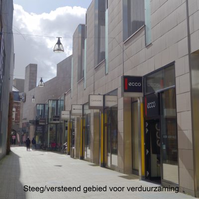 Steeg/versteend gebied voor verduurzaming